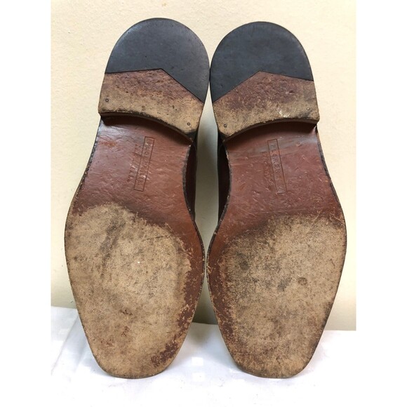 Florsheim Imperial Cognac Brown  Men Leather Lace Up Oxfords shoes size US 9D main image 3